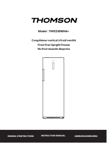 Mode d’emploi Thomson THFZ 230 WHA+ Congélateur