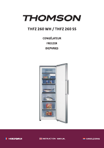 Mode d’emploi Thomson THFZ 260 SS Congélateur
