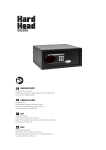 Bruksanvisning Hard Head 006-043 Safe