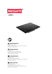 Handleiding Menuett 004-271 Kookplaat