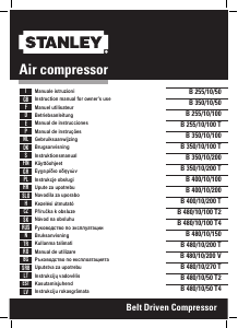 Instrukcja Stanley B 350/10/100 T Kompresor