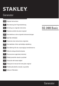 Mode d’emploi Stanley SIG 2400 Basic Générateur