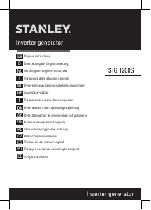 Handleiding Stanley SIG 1200S Generator