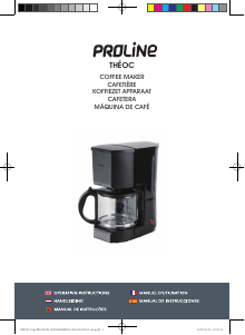 Mode d’emploi Proline THEOC Cafetière