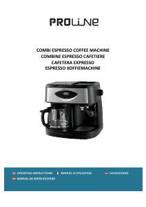 Mode d’emploi Proline CBE16 Cafetière