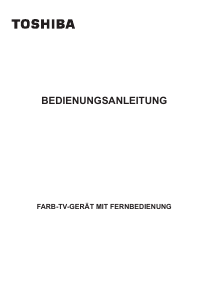 Bedienungsanleitung Toshiba 55V6763DA LED fernseher