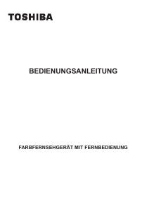Bedienungsanleitung Toshiba 39L3663DA LED fernseher