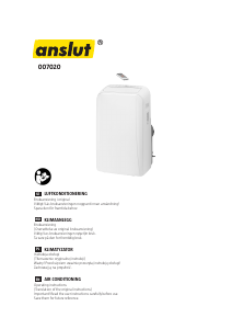Manual Anslut 007-020 Air Conditioner