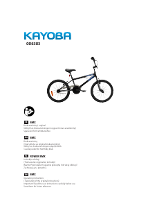 Instrukcja Kayoba 006-383 Rower