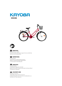 Handleiding Kayoba 006-386 Fiets