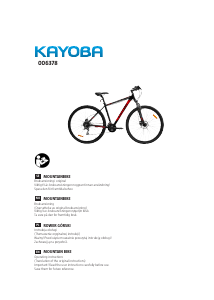 Bruksanvisning Kayoba 006-378 Sykkel