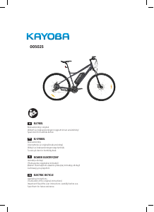 Manual Kayoba 005-025 Electric Bicycle