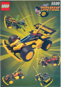 Manual Lego set 5599 Racers Radio control racer