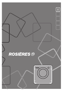 Mode d’emploi Rosières RILL 916 TI Lave-linge