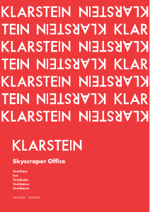 Handleiding Klarstein 10027949 Skyscraper Office Ventilator
