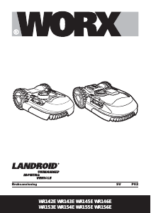 Bruksanvisning Worx WR143E Landroid M Gräsklippare