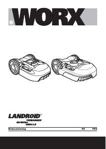 Bruksanvisning Worx WR141E Landroid M Gräsklippare