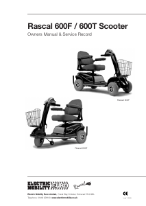 Manual Rascal 600F Mobility Scooter
