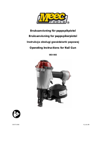 Bruksanvisning Meec Tools 003-065 Häftpistol