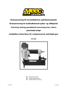 Instrukcja Meec Tools 071-018 Zszywacz