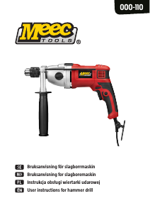 Handleiding Meec Tools 000-110 Boorhamer