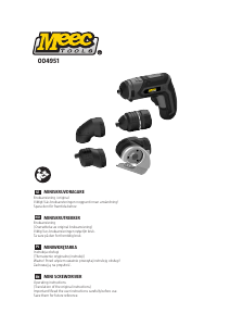 Bruksanvisning Meec Tools 004-951 Skruvdragare