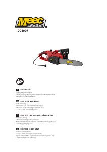 Instrukcja Meec Tools 004-907 Piła łańcuchowa