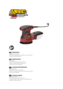 Bruksanvisning Meec Tools 010-094 Planslip