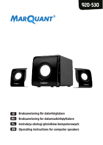 Handleiding MarQuant 920-530 Luidspreker