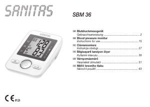 Manual Sanitas SMB 36 Blood Pressure Monitor