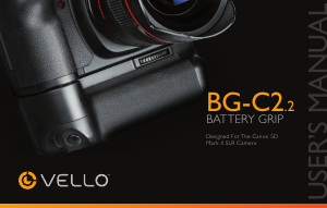 Handleiding Vello BG-C2.2 Battery grip