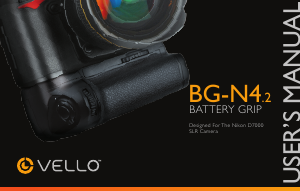 Handleiding Vello BG-N4.2 Battery grip