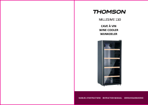 Mode d’emploi Thomson Millesime 130 Cave à vin