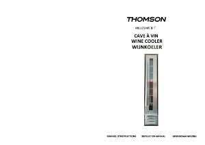 Mode d’emploi Thomson Millesime BI 7 Cave à vin