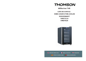 Mode d’emploi Thomson Millesime TH8 Cave à vin