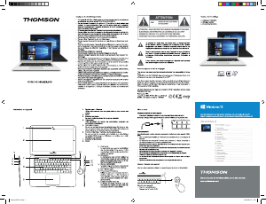 Handleiding Thomson NEO14A-2BK32 Laptop