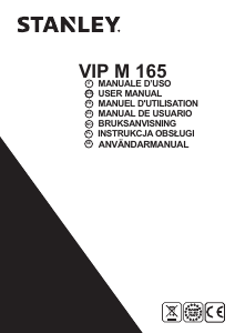 Instrukcja Stanley VIP M 165 Spawarka