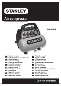 Manual Stanley DN 200/8/6 Compressor