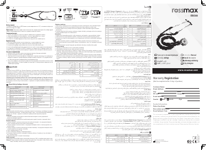 Handleiding Rossmax EB500 Stethoscoop