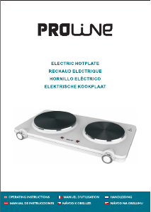 Mode d’emploi Proline HP25 Table de cuisson