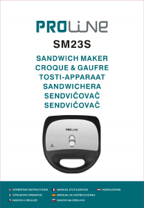 Mode d’emploi Proline SM23S Grill