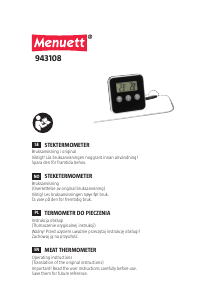 Instrukcja Menuett 943-108 Termometr do żywności