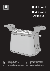 Manual Hotpoint-Ariston TT 22M DR0 Torradeira