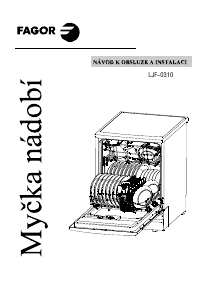 Manuál Fagor LJF-0310 Myčka na nádobí