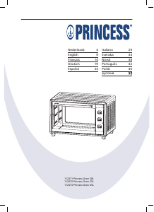 Bruksanvisning Princess 112371 Ugn