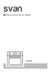 Manual de uso Svan SVH096B Horno