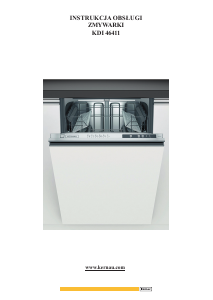 Instrukcja Kernau KDI 46411 Zmywarka