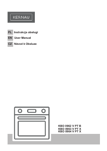Manual Kernau KBO 0962 V PT B Oven