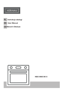 Handleiding Kernau KBO 0965 SK X Oven