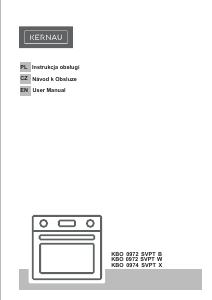 Manual Kernau KBO 0974 SV PT X Oven